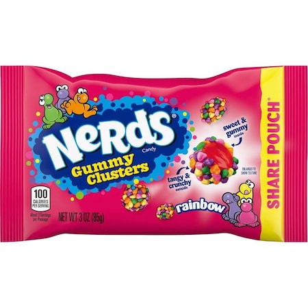 Nerds NRDS GMMY CNDY FRTY 3OZ 4905